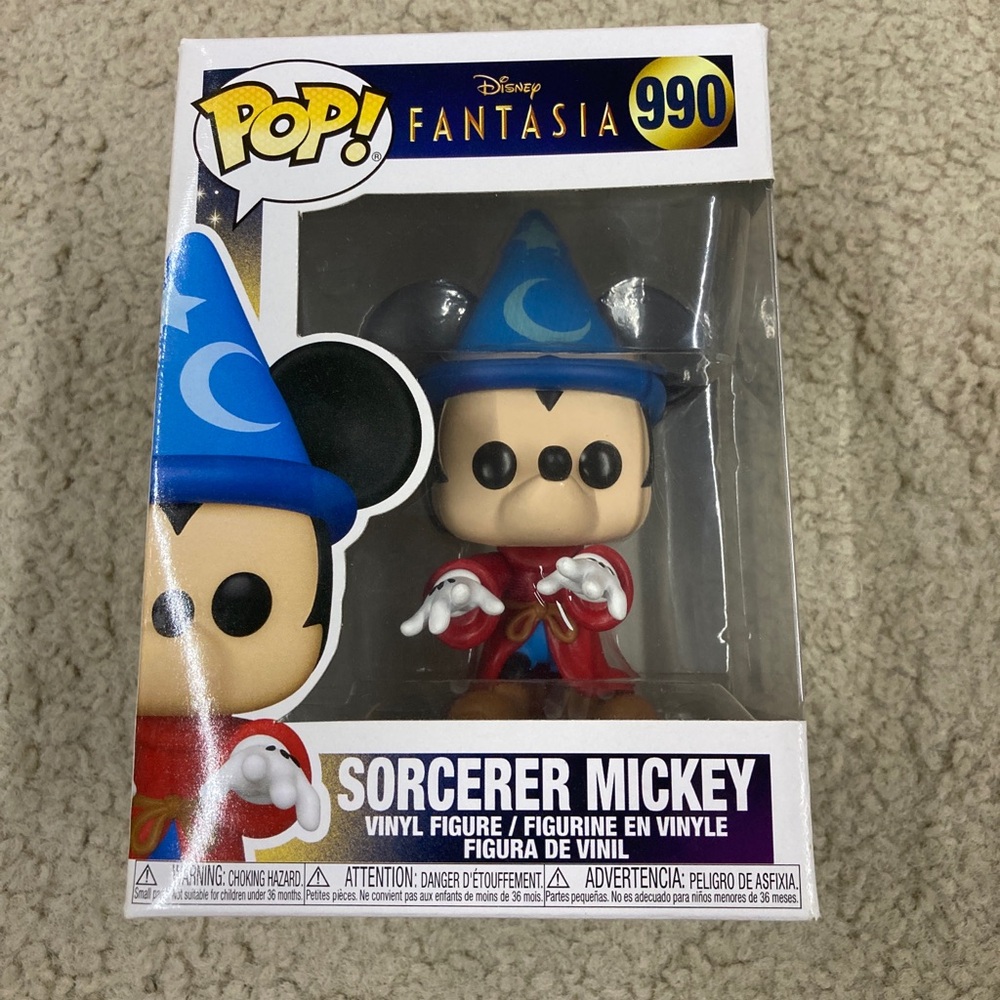 Disney Fantasia Sorcerer Mickey Funko Pop
